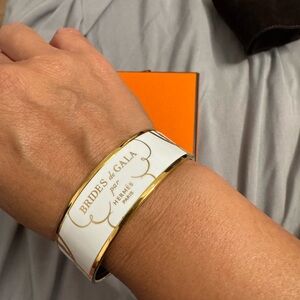 Hermes Brides de Gala Wide Bracelet